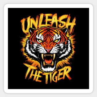 Unleash The Tiger Sticker